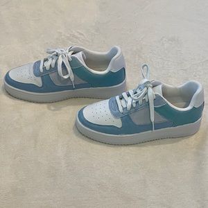 Womens Time and Tru Platform knock-off Air Force 1s
